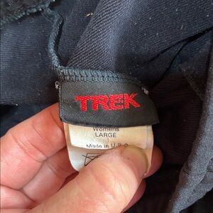 TREK Women's Black Track Pants - Large